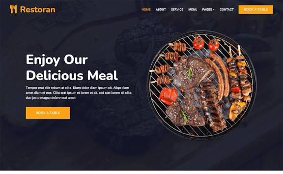 Restaurant Website